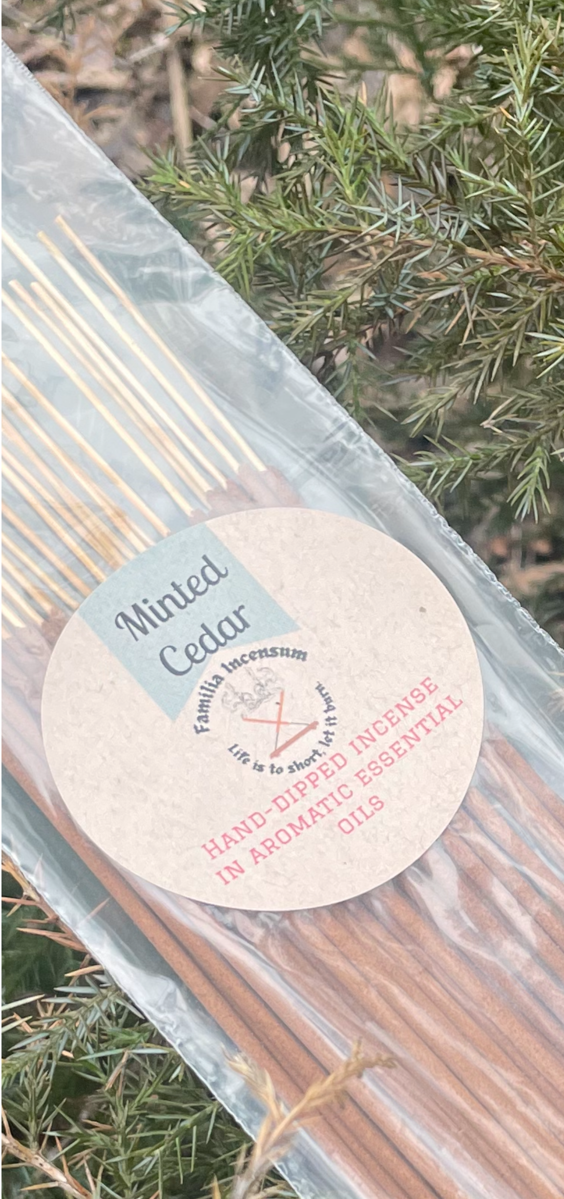 Minted Cedar Incense